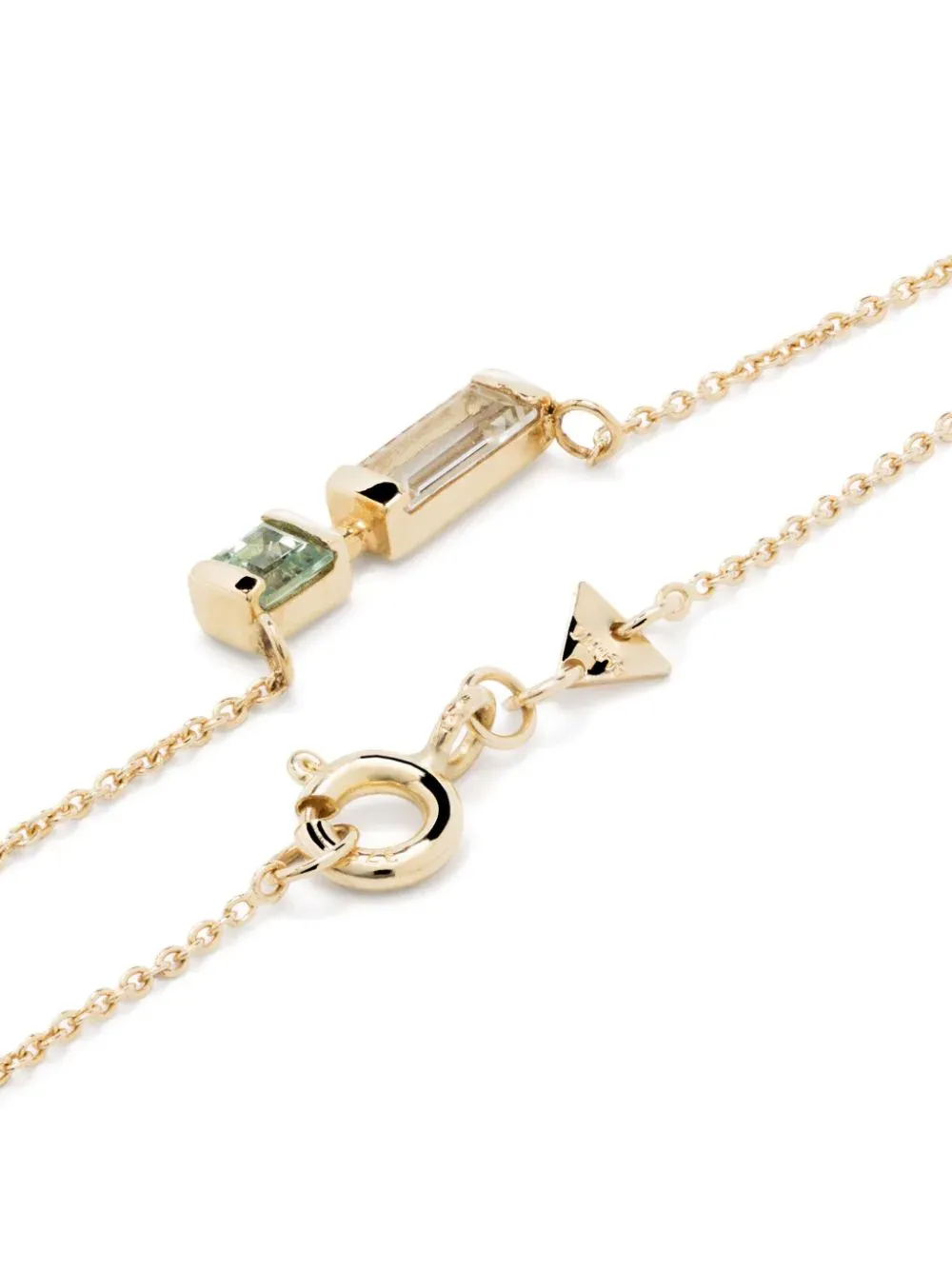 9Kt Yellow Gold Amethyst Pendant Necklace