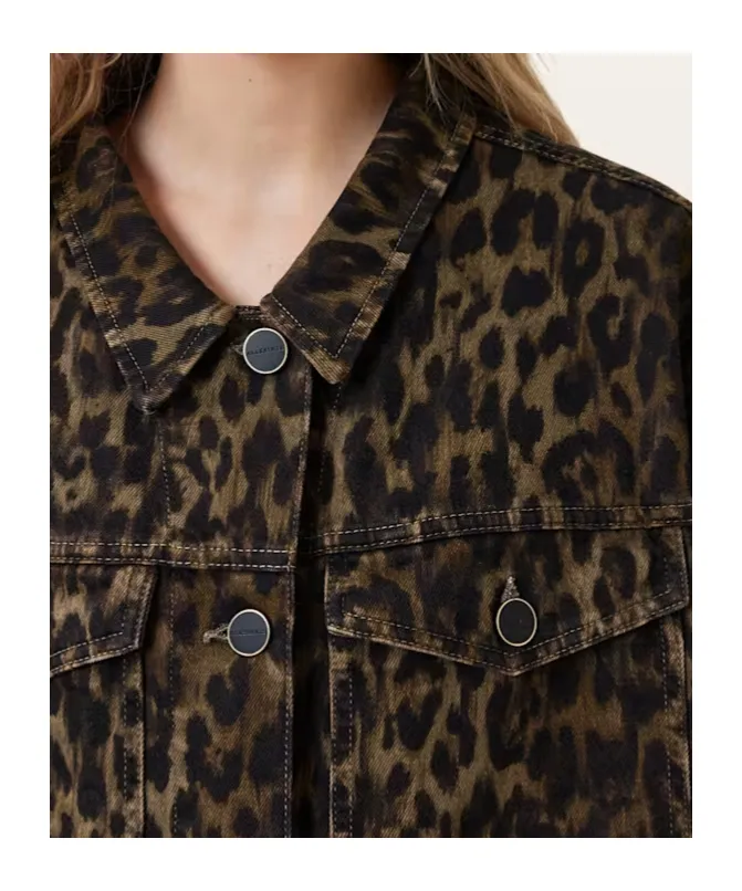 Long-Sleeved Denim Jacket