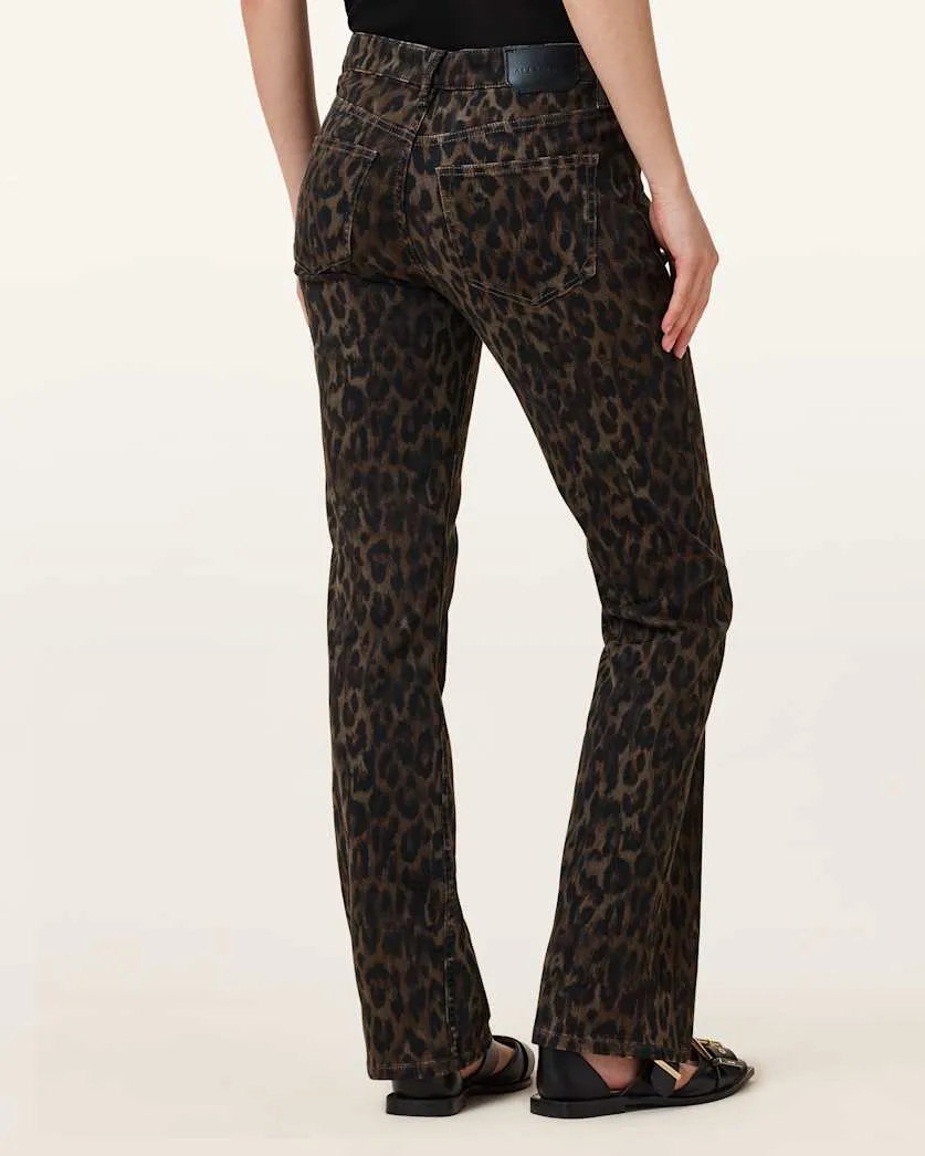 Haldan Patterned Jeans