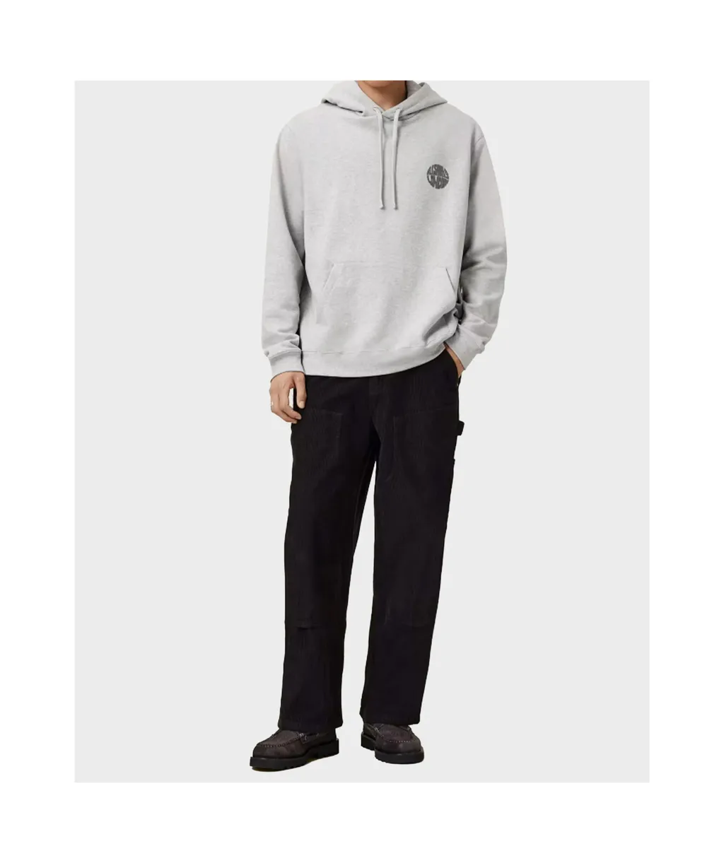 Logo Waved Drawstring Hoodie