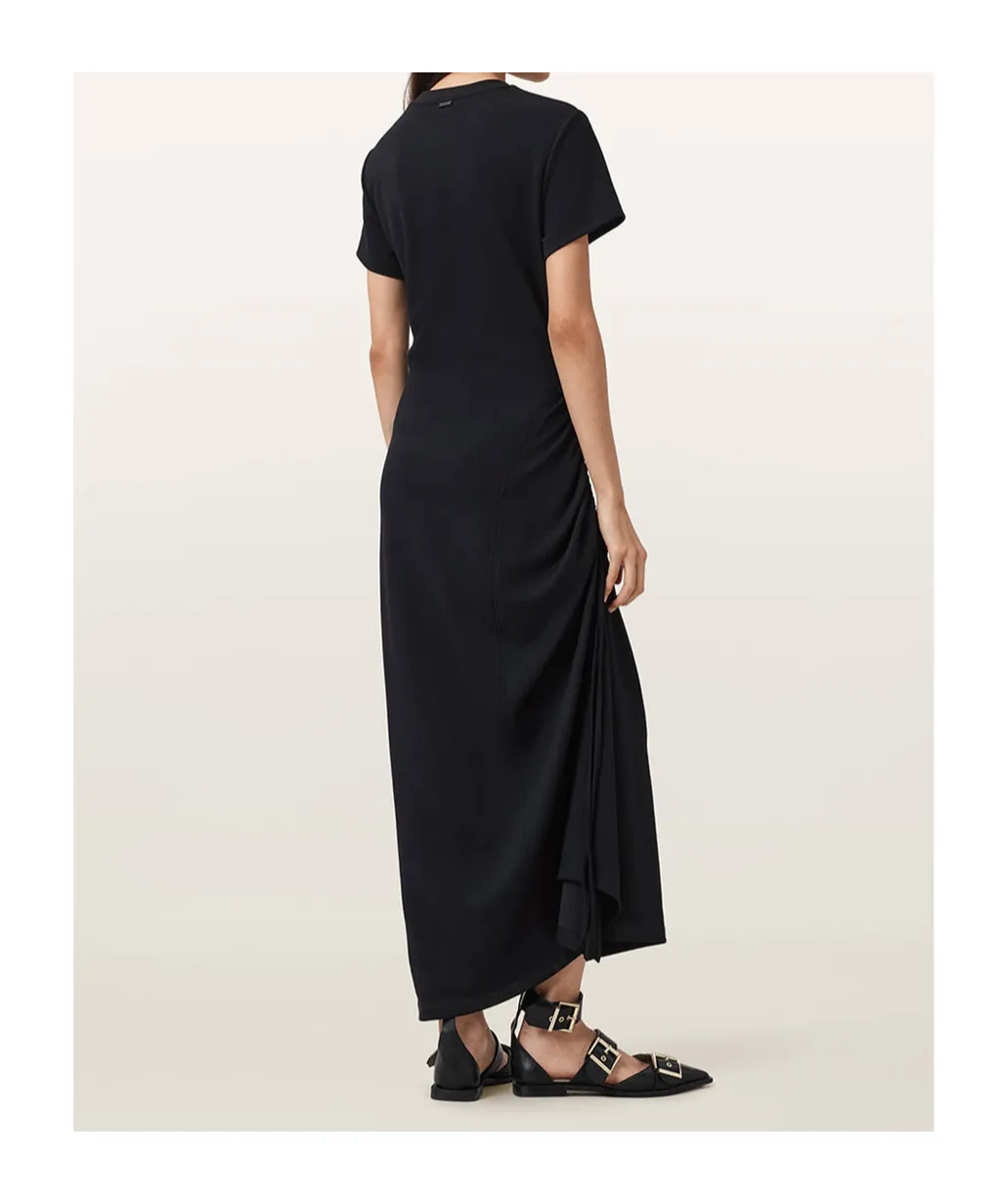 Mila Ruched Midi Dress