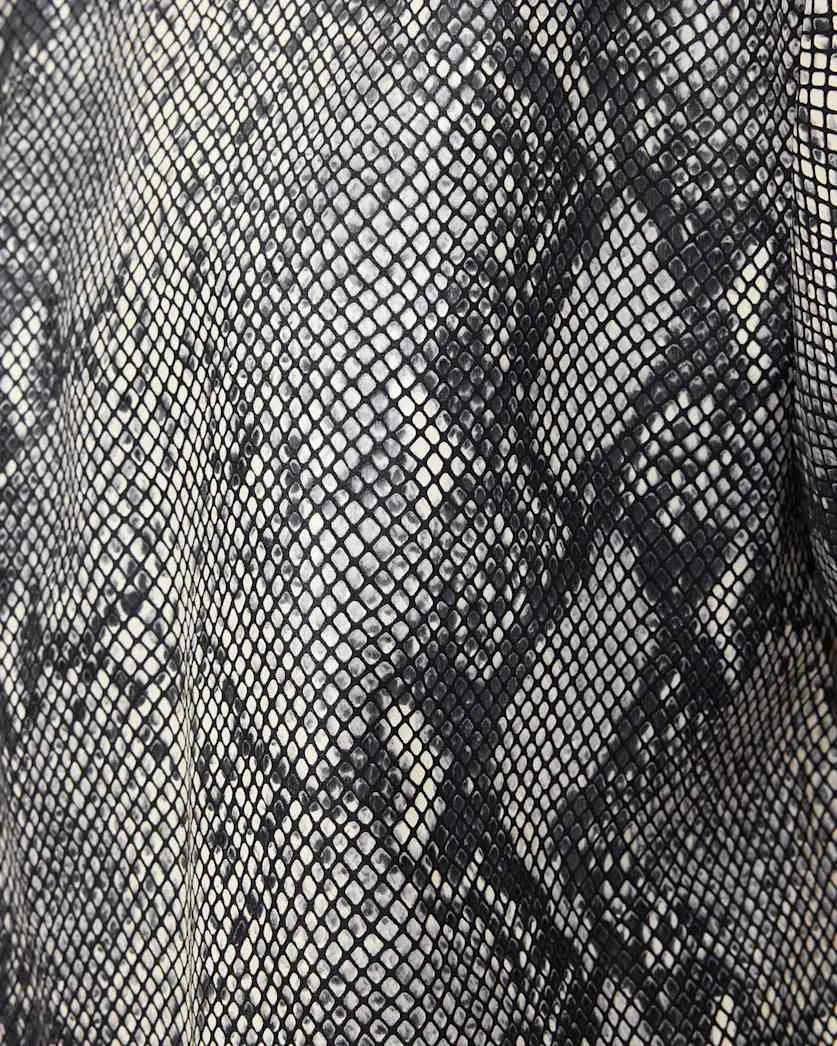 Modern Patterned Boxy Top