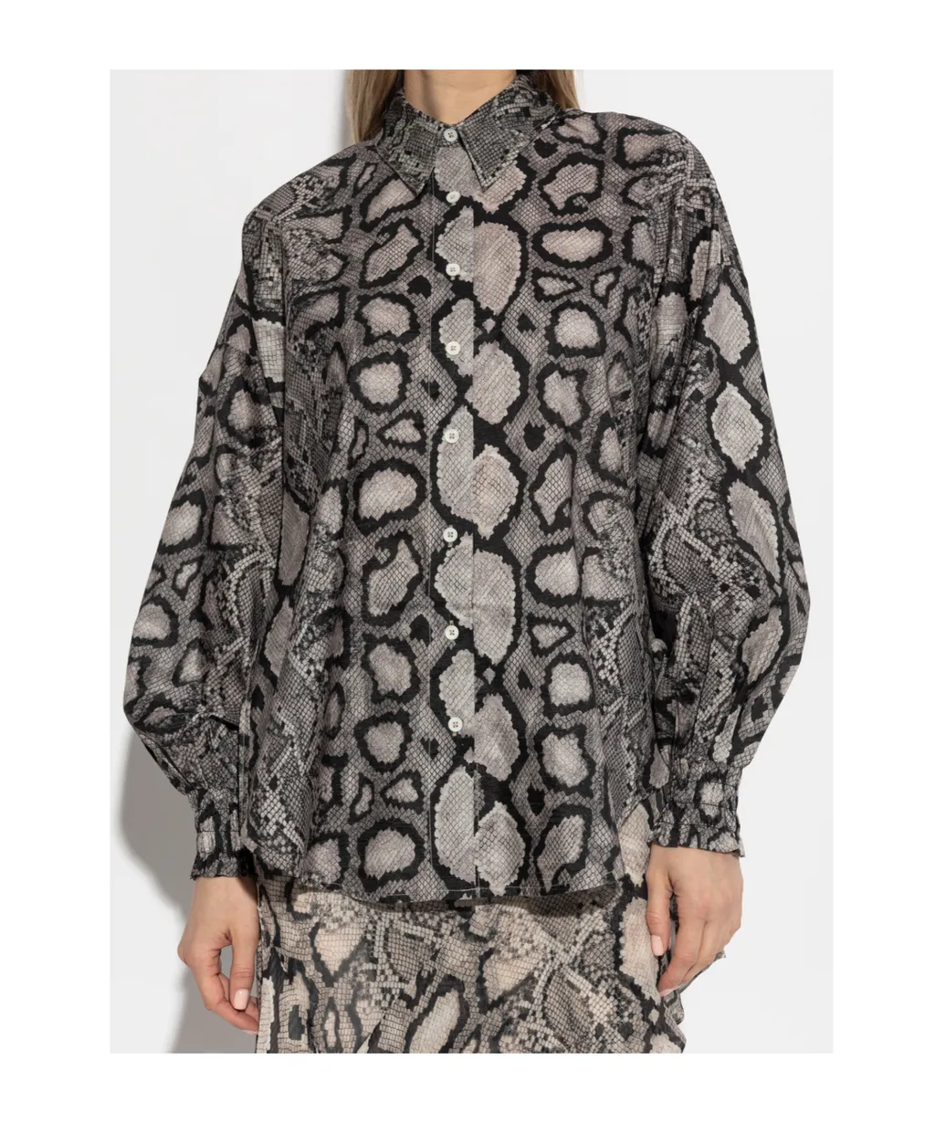 Charli Curved Hem Shirt