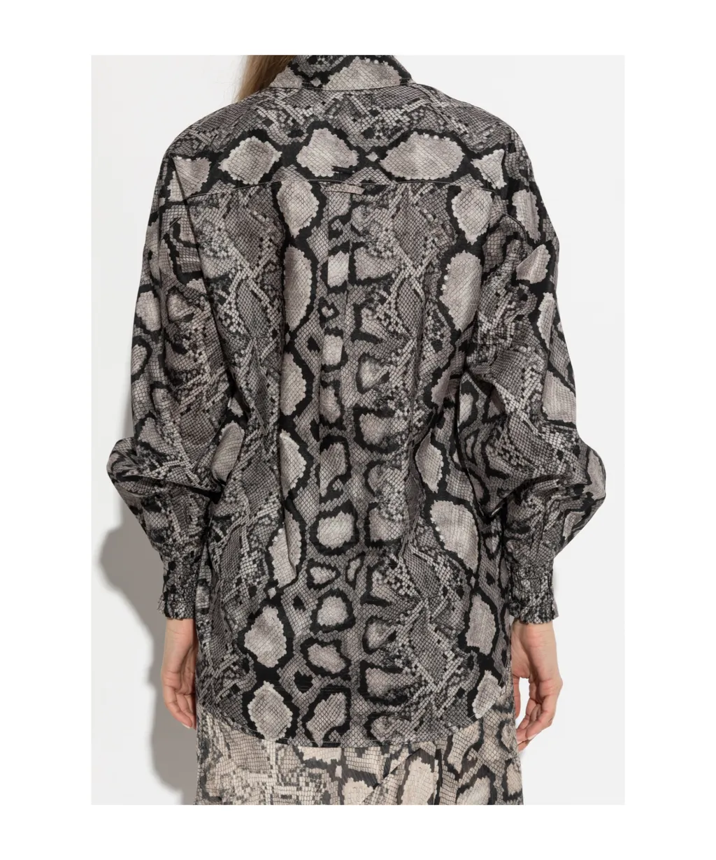 Charli Curved Hem Shirt