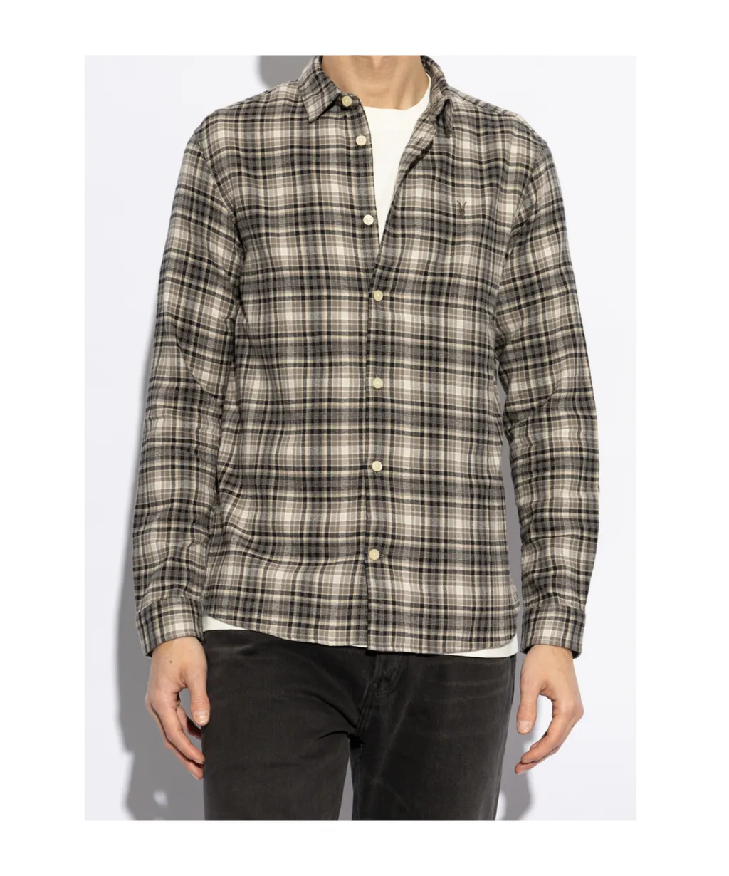 Classic Plaid Button-Up Shirt