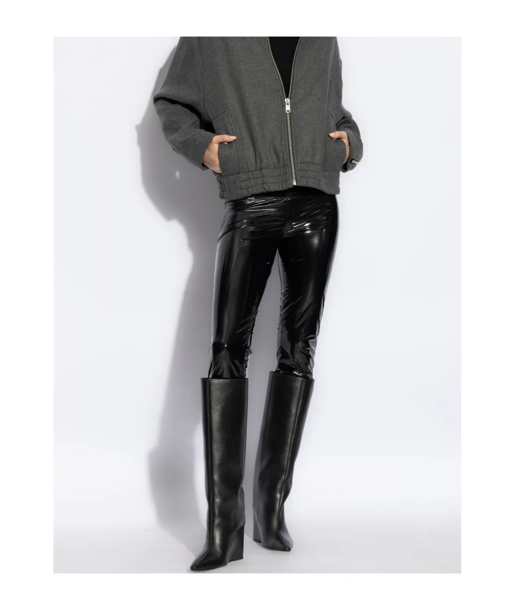 High-Shine Skinny Pants