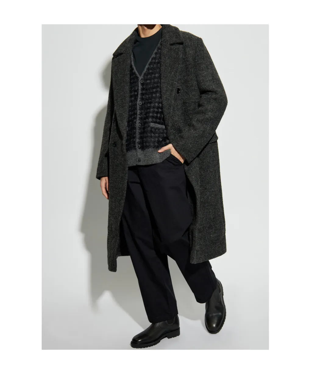 Classic Double-Breasted Coat