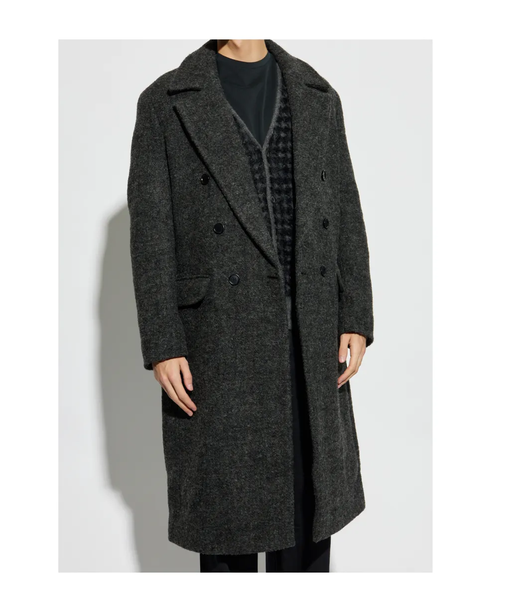 Classic Double-Breasted Coat