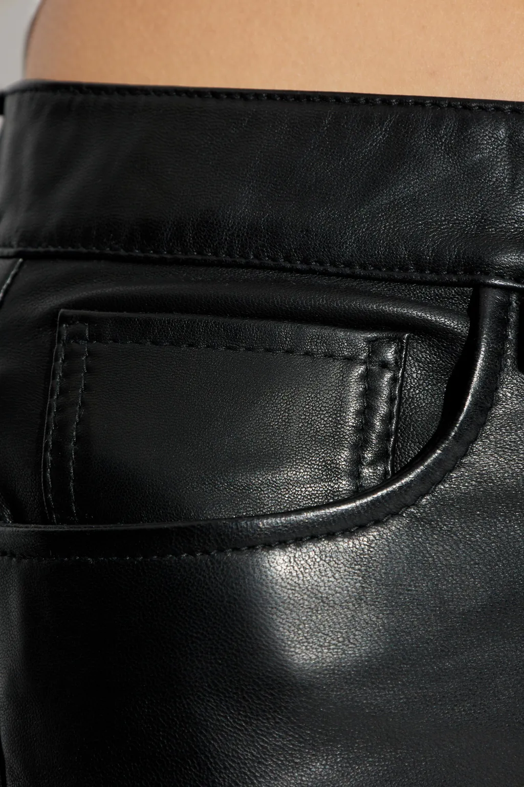 Tailored Straight-Leg Pants