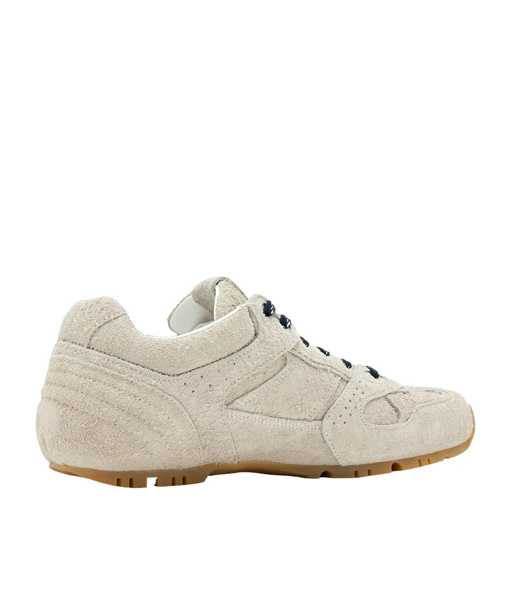 Fuzzy Low-Top Sneakers