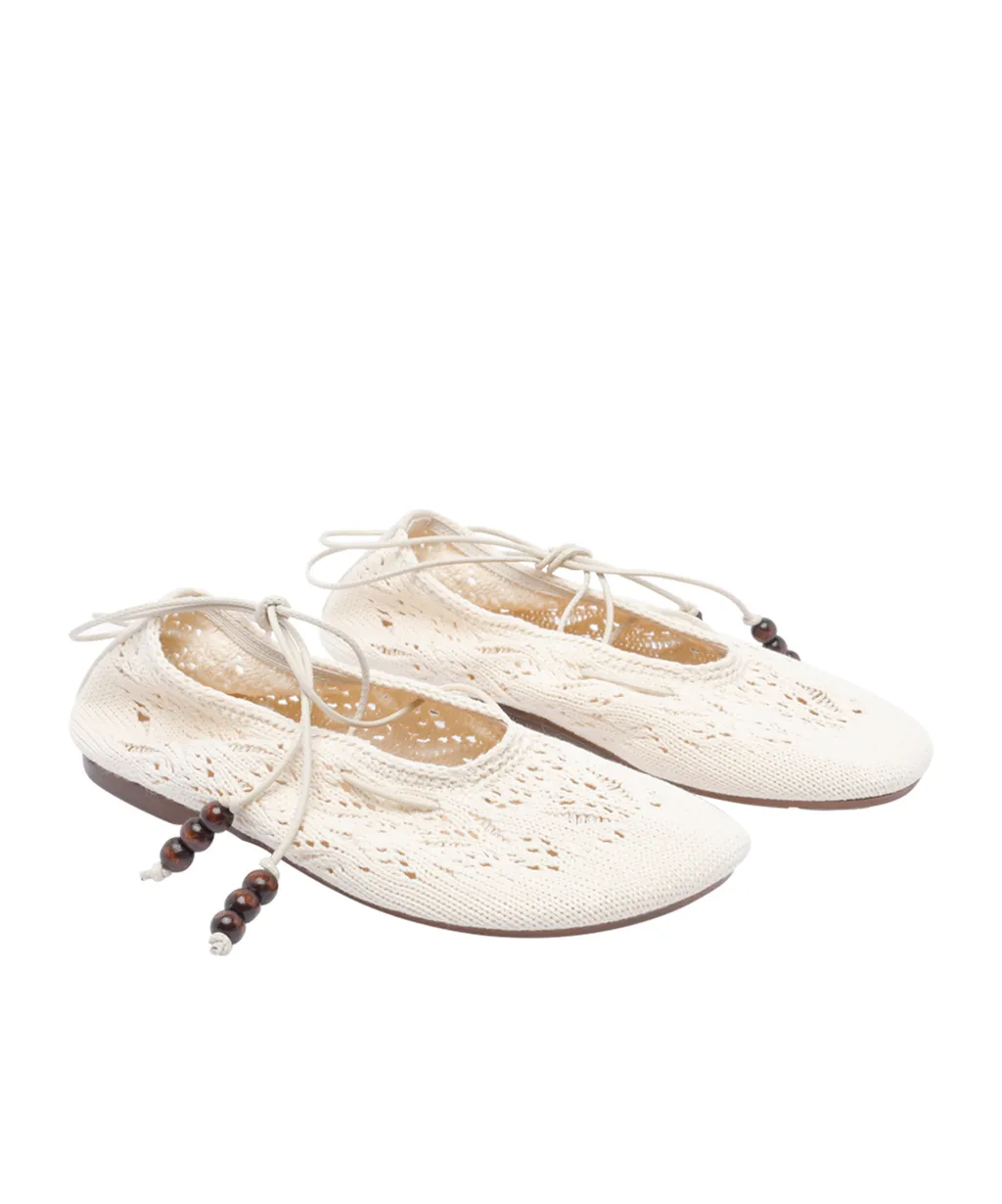Rosemary Ankle Strapped Ballerinas