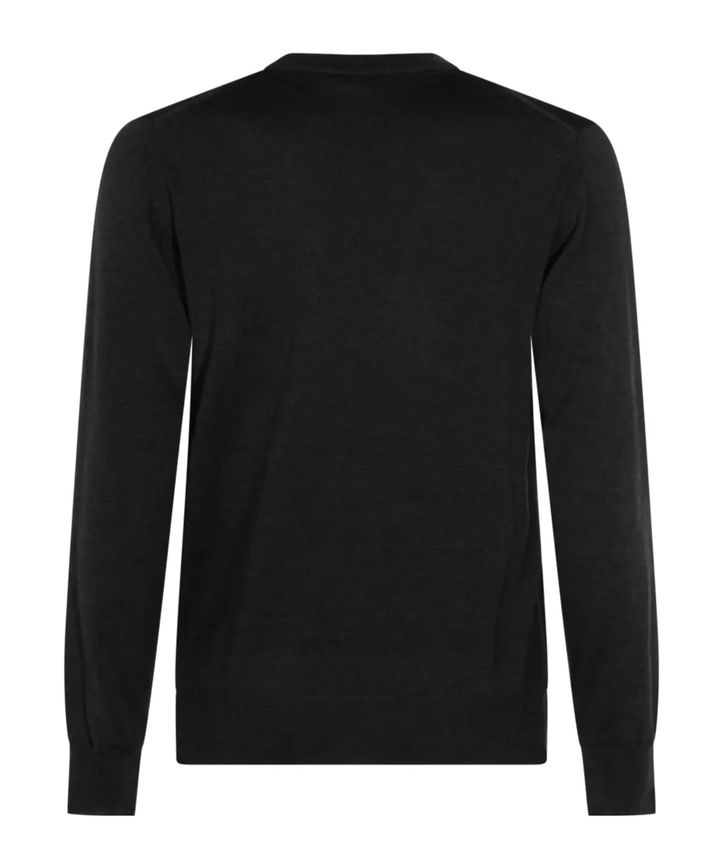 V-Neck Knitted Jumper