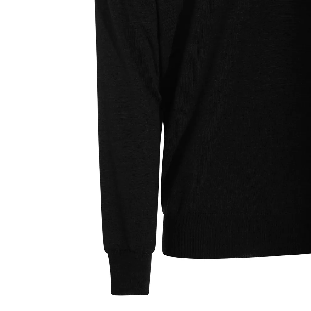 V-Neck Knitted Jumper