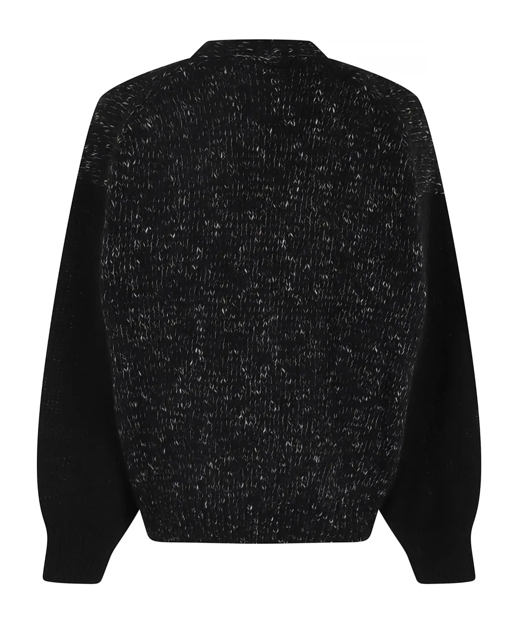 Buttoned Mohair Cardigan