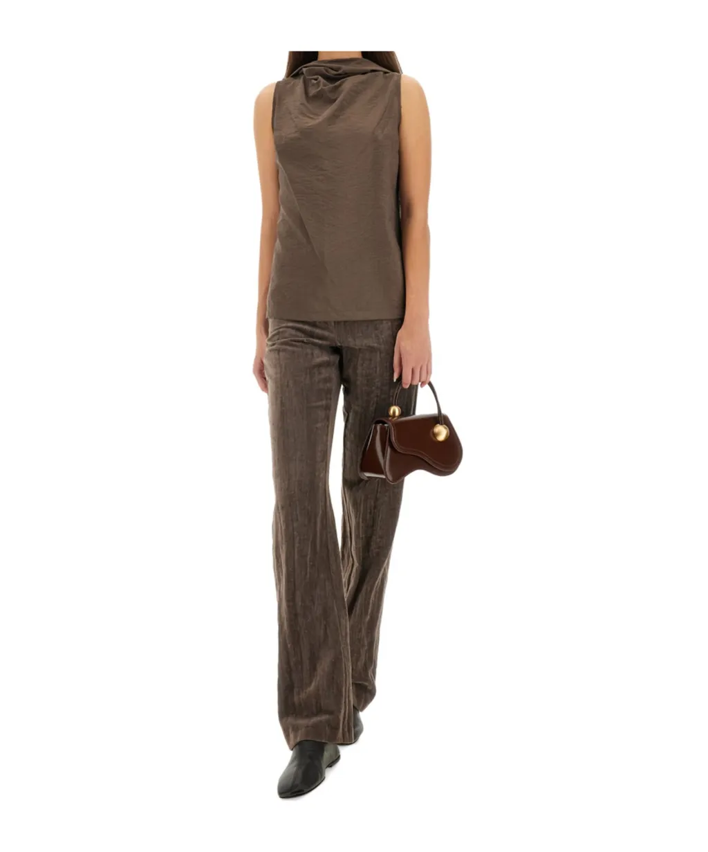 Hooded Sleeveless Top
