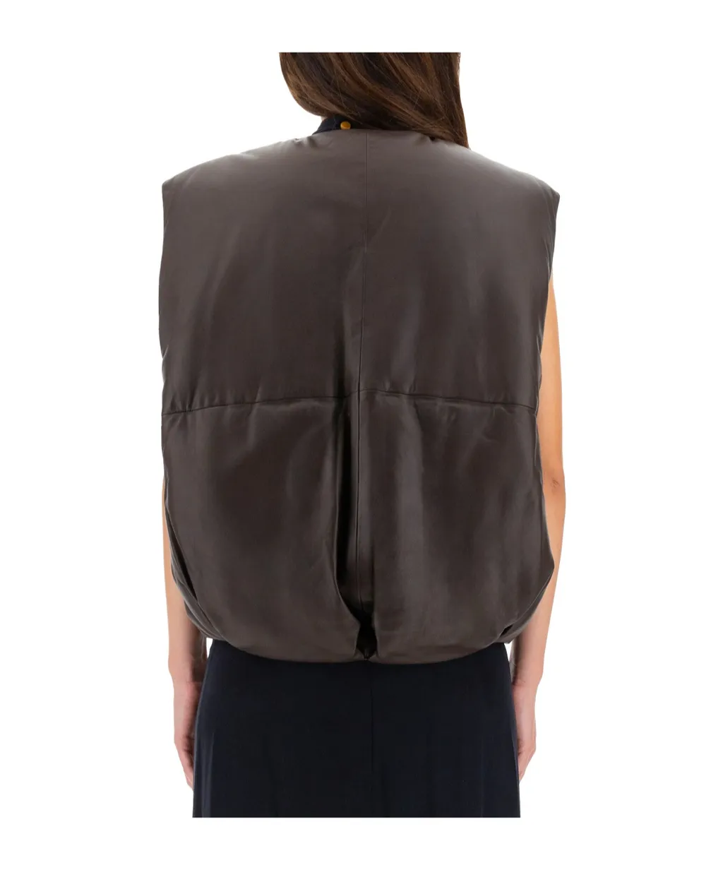 Quilted Zip-Up Vest