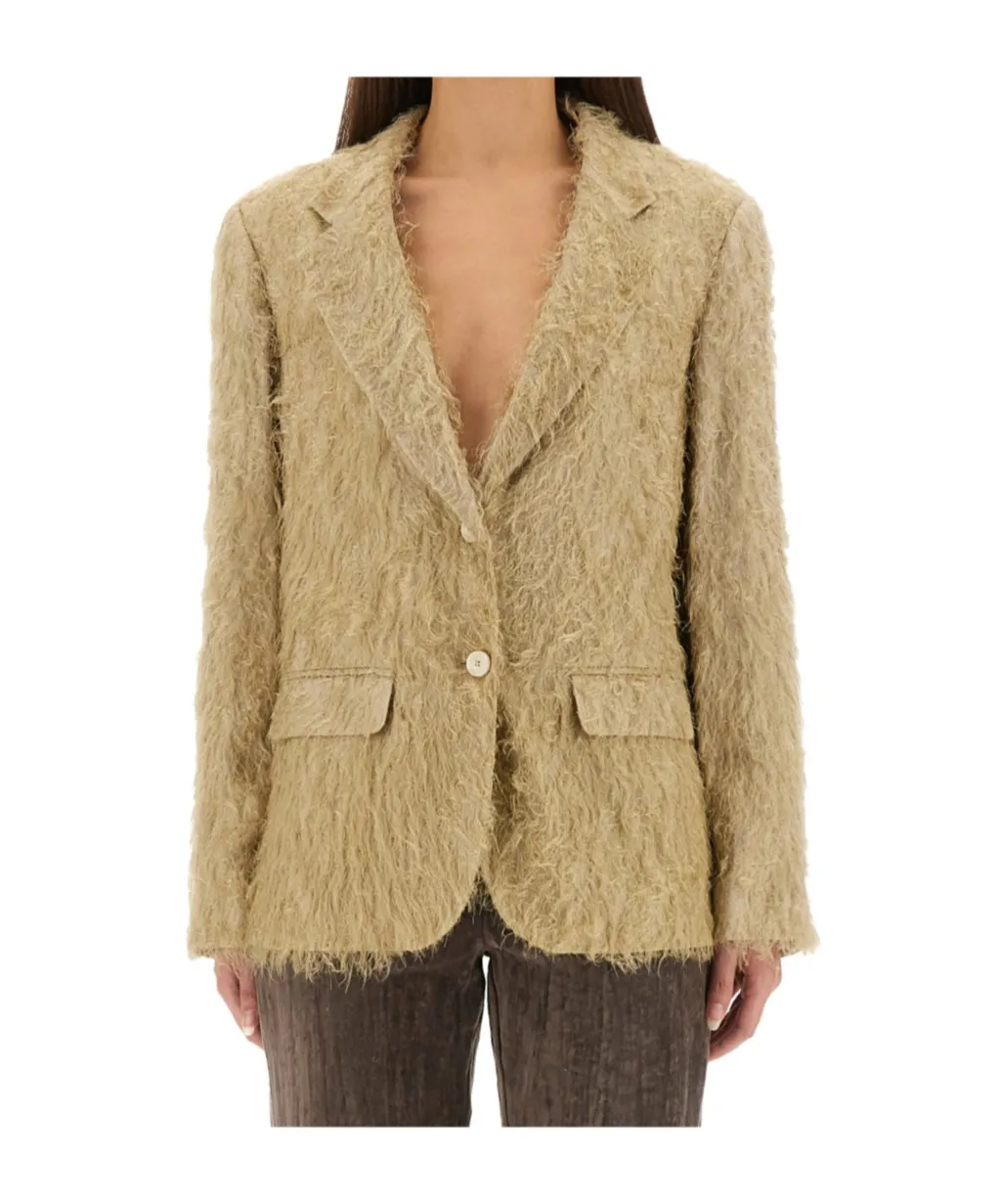Single-Breasted Casual Jacket
