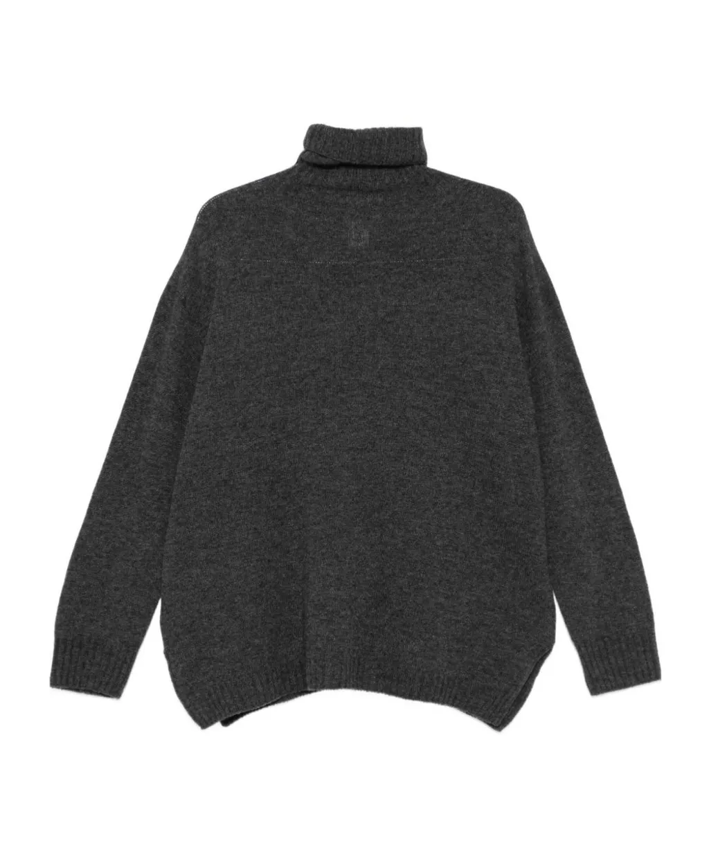 Ribbed Turtleneck Sweater