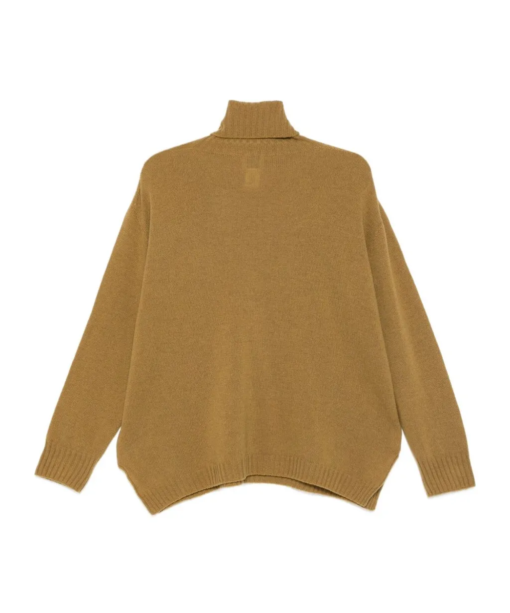 Ribbed Turtleneck Sweater