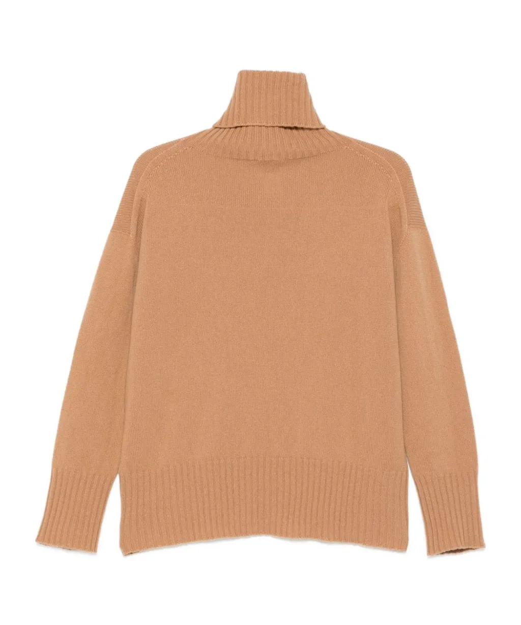 Ribbed Turtleneck Sweater