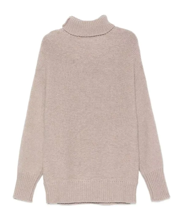 Ribbed Turtleneck Sweater