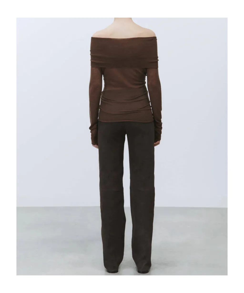 Cowl-Neck Sweater
