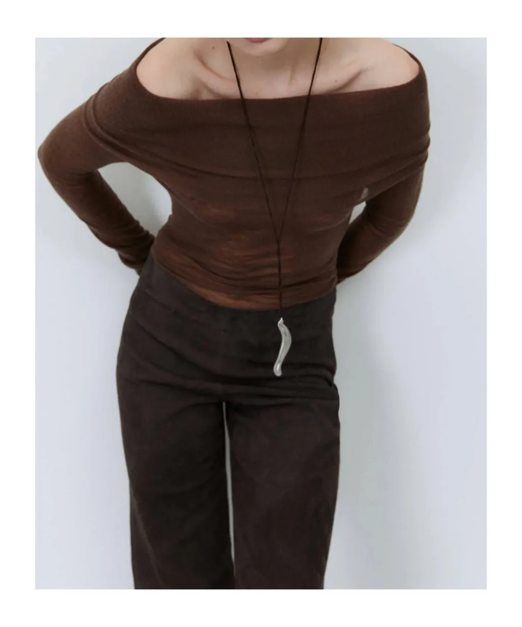 Cowl-Neck Sweater