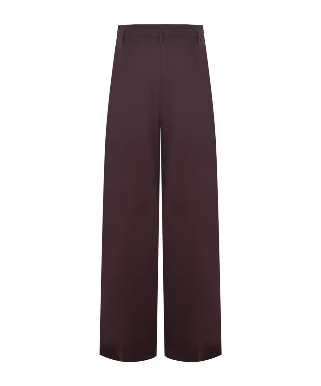 Belted Wide Leg Trousers