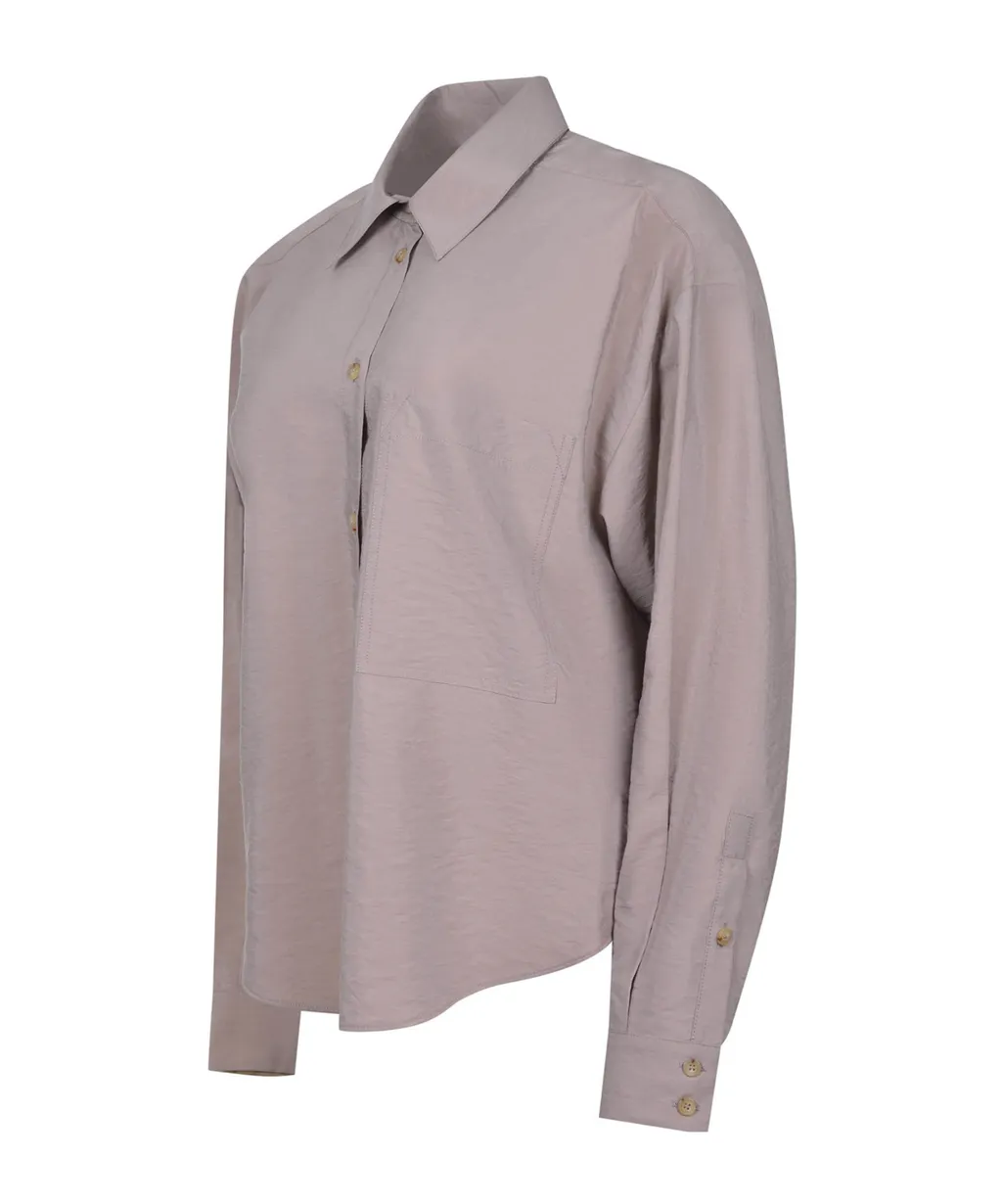 Long Sleeve Buttoned Shirt