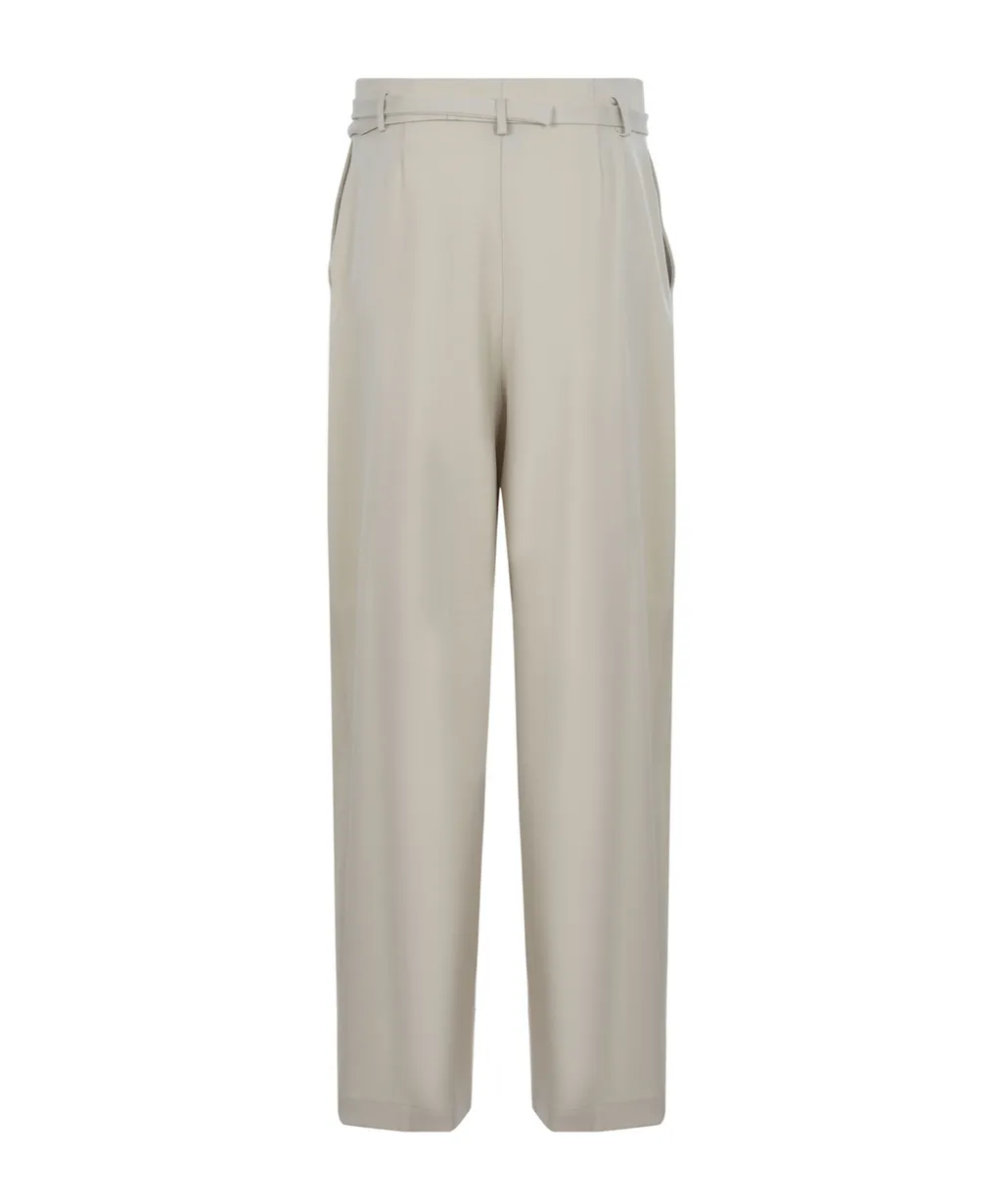 Belted Wide Leg Trousers