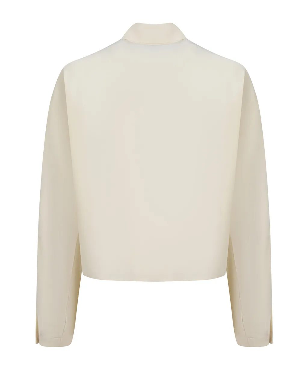 Long Sleeve Cropped Shirt