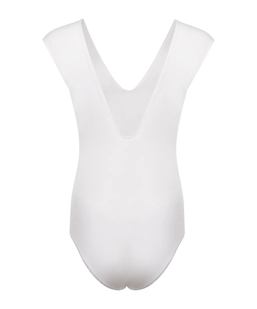 Deep V-Neck Bodysuit