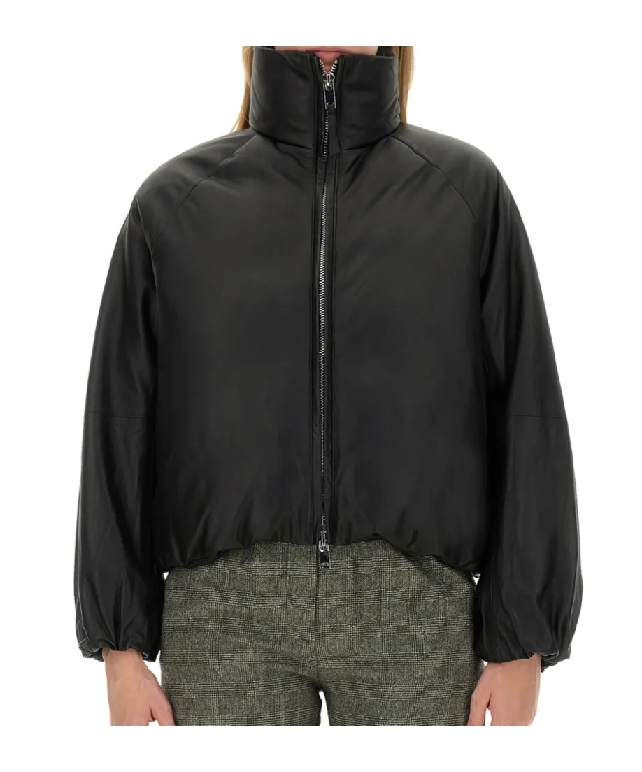 Zip-Up Padded Puffer Jacket