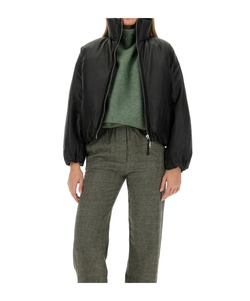 Zip-Up Padded Puffer Jacket