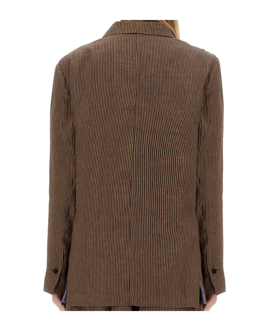 Mini Stripe Blazer Jacket