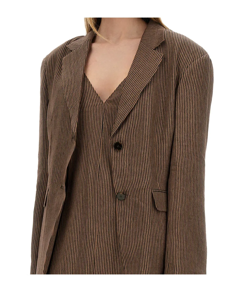 Mini Stripe Blazer Jacket