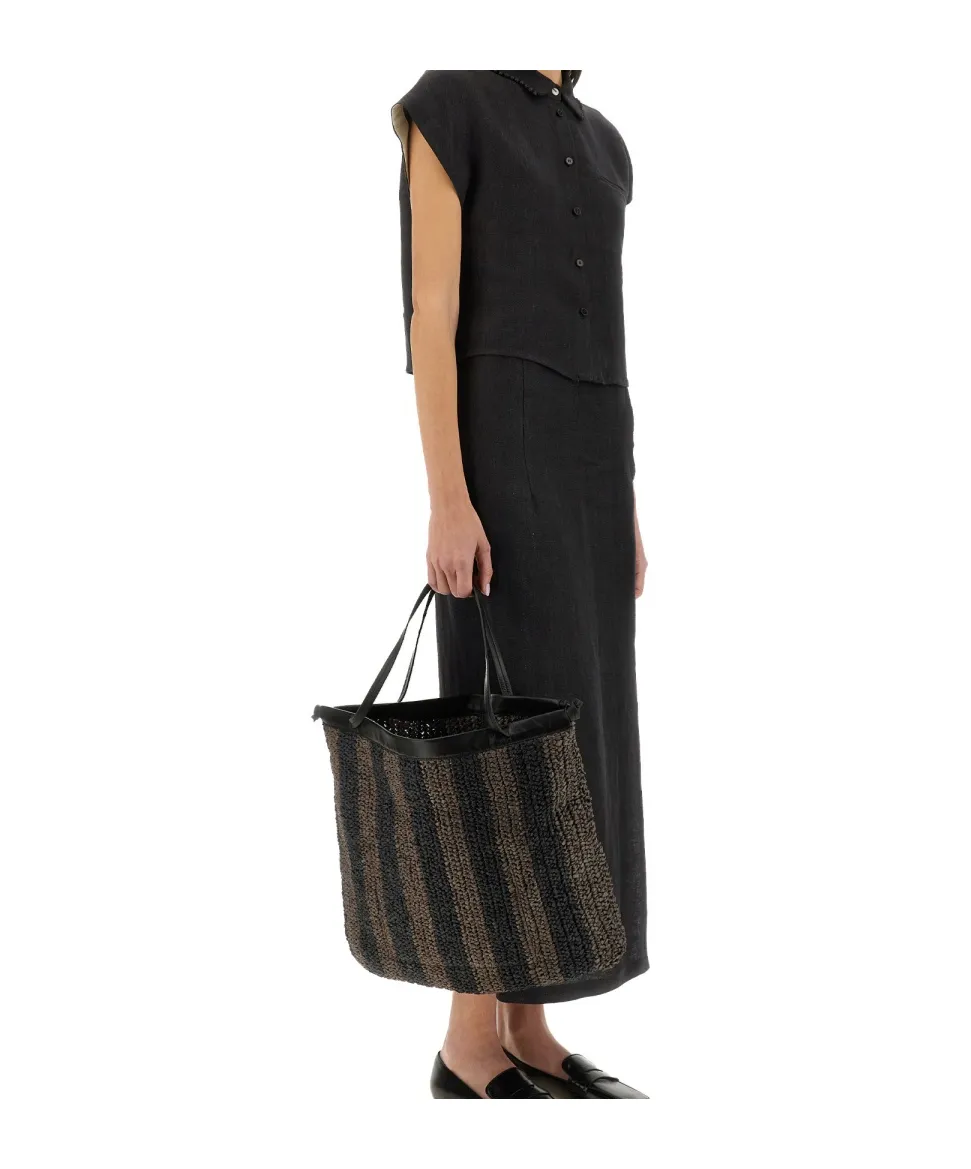 Side-Slit Midi Skirt