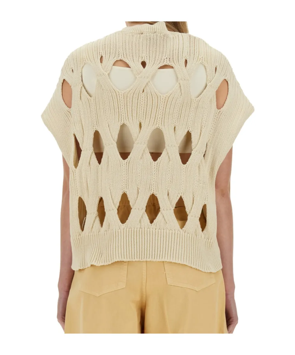Springtime Knit Jersey Top