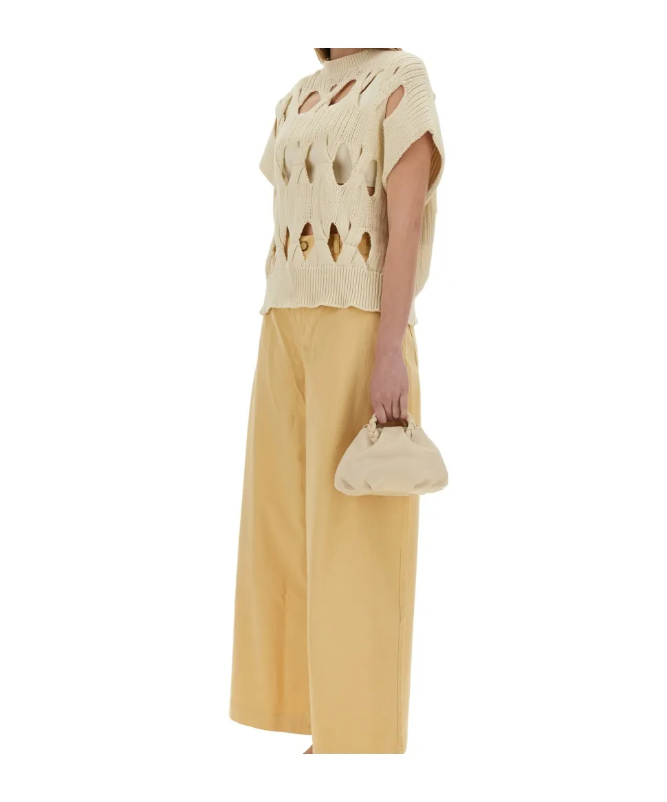 Springtime Knit Jersey Top