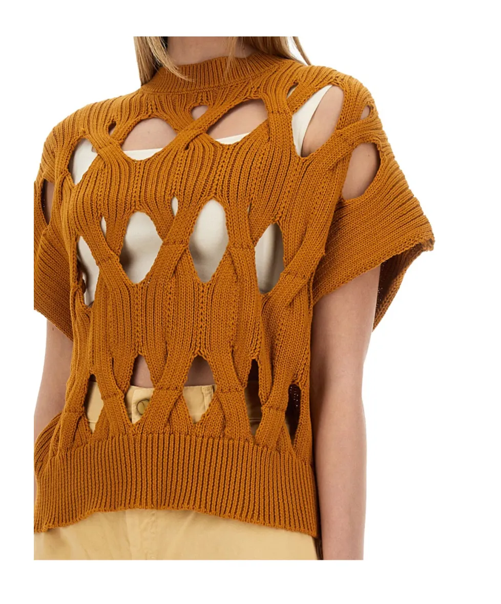 Springtime Knit Jersey Top