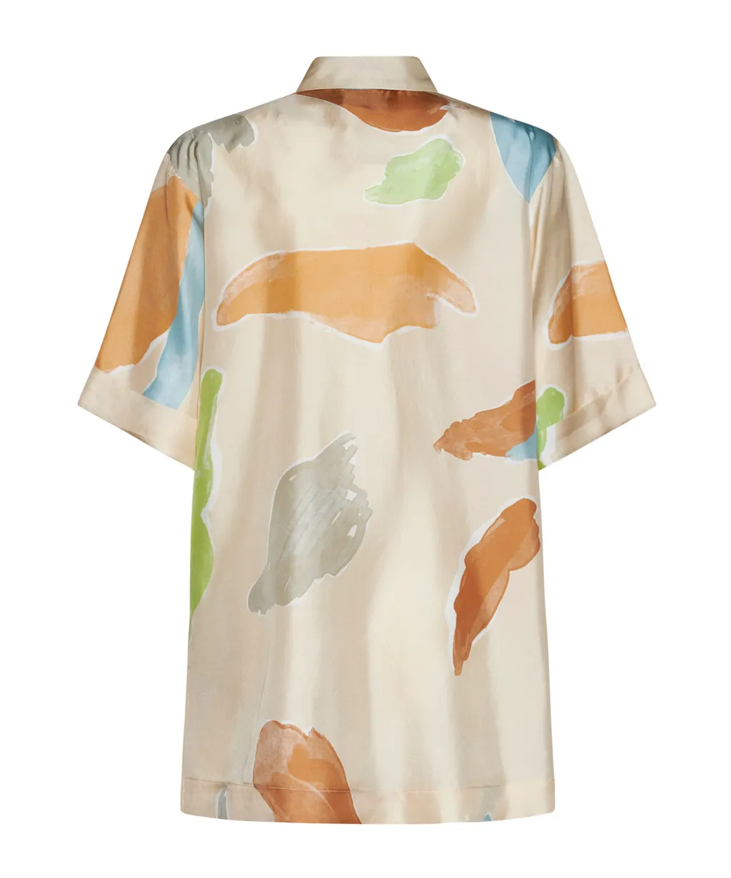 All-Over Printed Buttoned Shirt