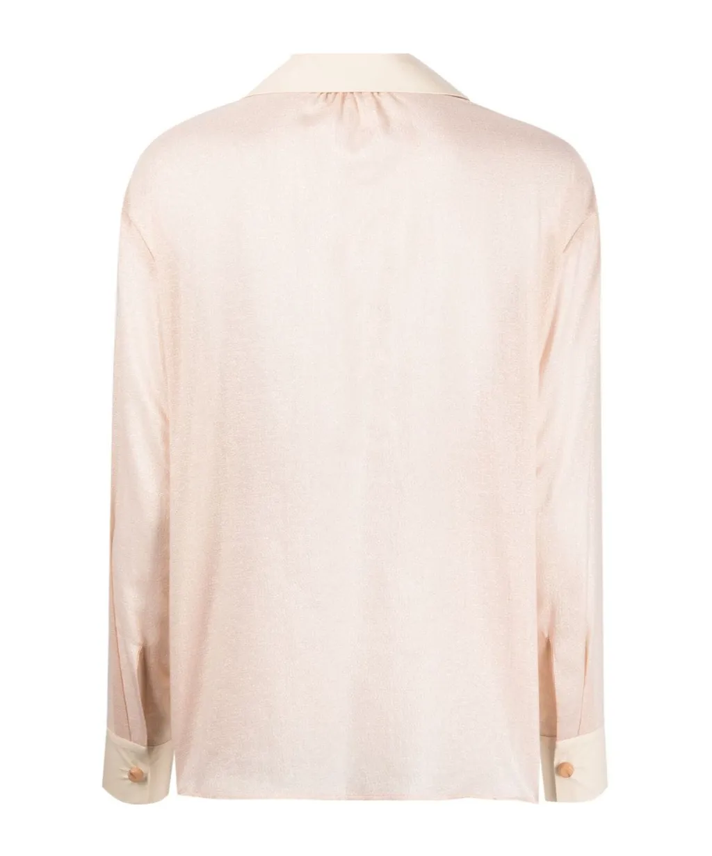 Lapel Long-Sleeved Shirt
