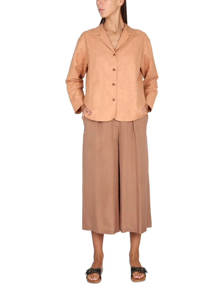 Long Sleeved Buttoned Jacket