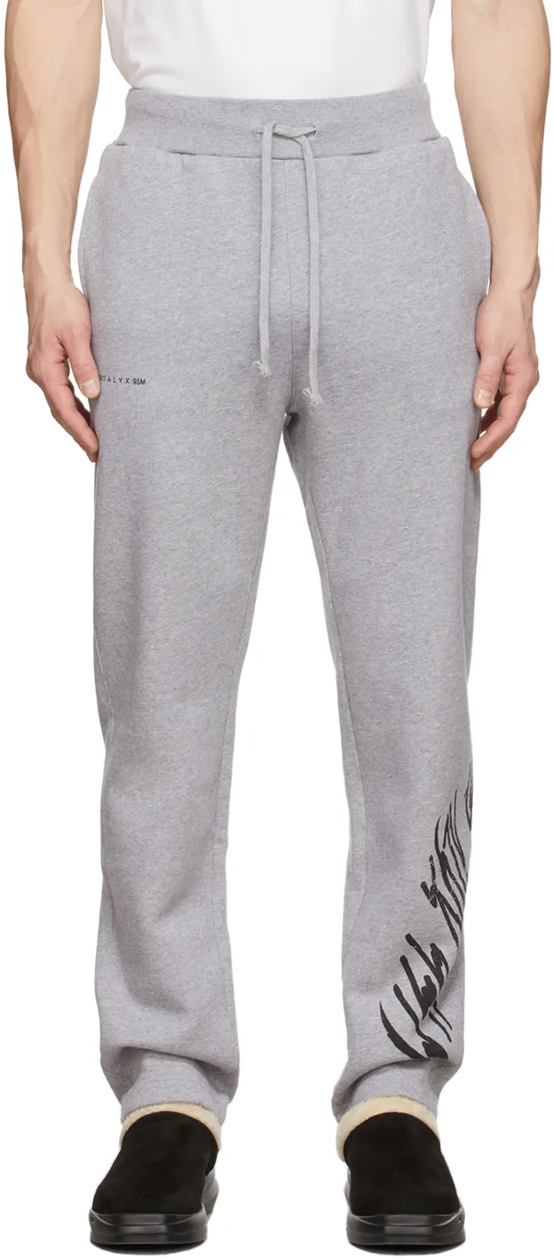 Logo Print Trousers
