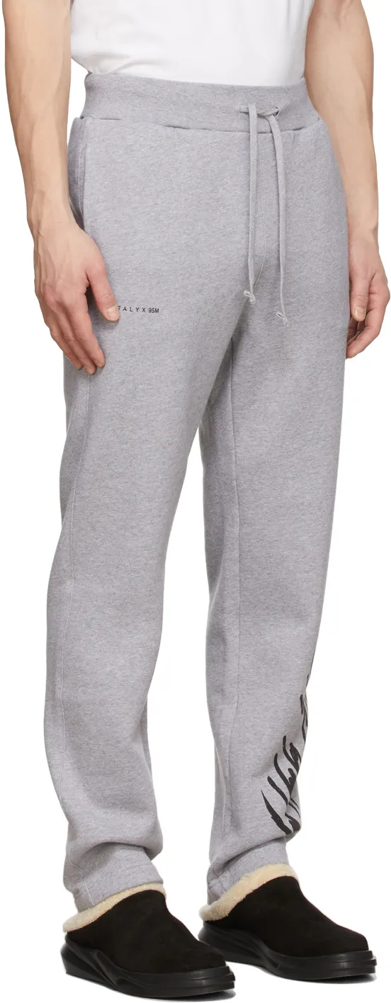 Logo Print Trousers