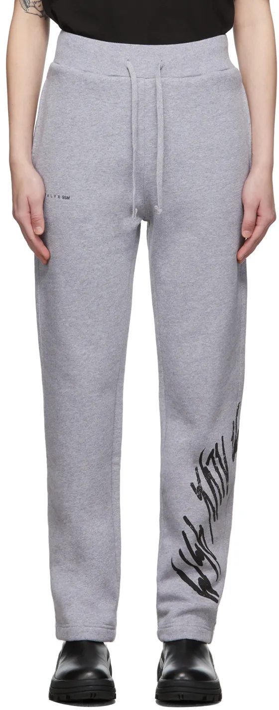 Logo Print Trousers