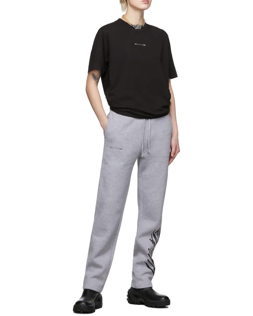 Logo Print Trousers