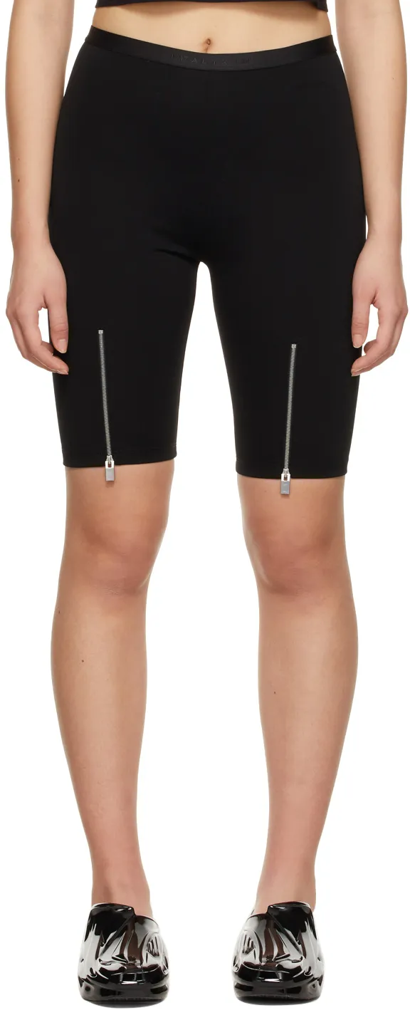 Zip-Front Cycling Shorts