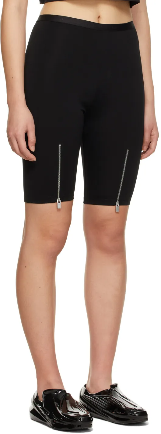 Zip-Front Cycling Shorts