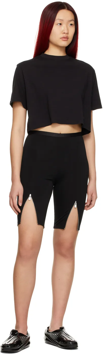 Zip-Front Cycling Shorts